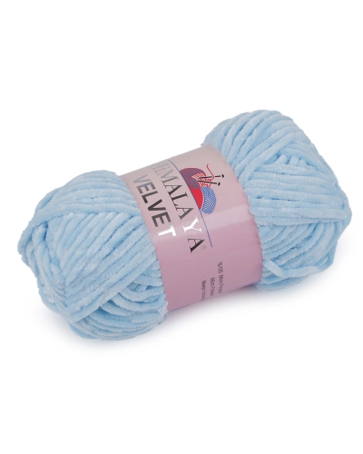 Pletacia ženilková priadza Velvet 100 g - 1 ks | Mimib