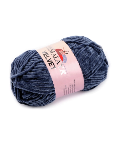 Pletacia ženilková priadza Velvet 100 g - 1 ks | Mimib