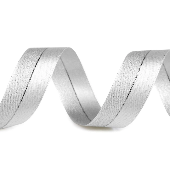 Stuha s lurexom šírka 25 mm - 20 m | Mimib