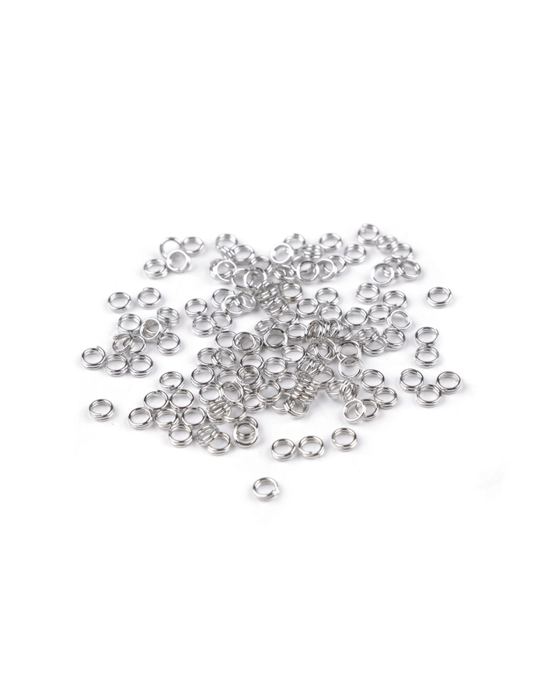 Spojovací krúžok dvojitý Ø4 mm - 20 g | Mimib