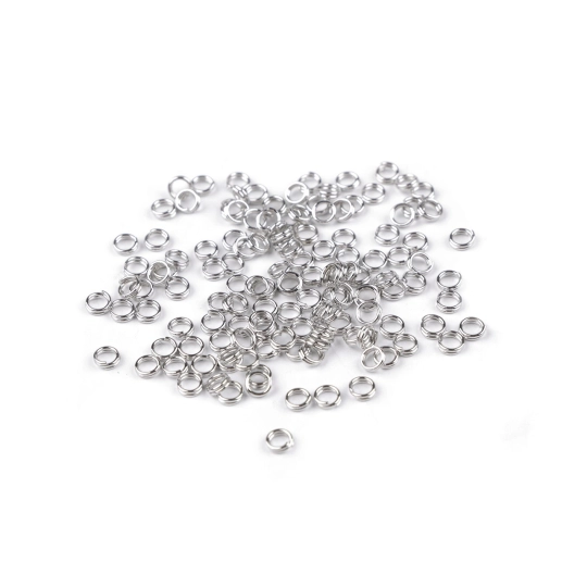 Spojovací krúžok dvojitý Ø4 mm - 20 g | Mimib