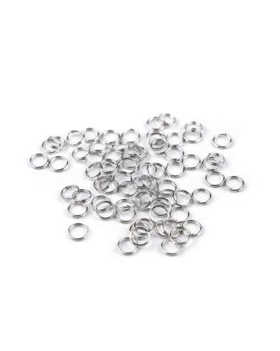 Spojovací krúžok dvojitý Ø8 mm - 20 g | Mimib
