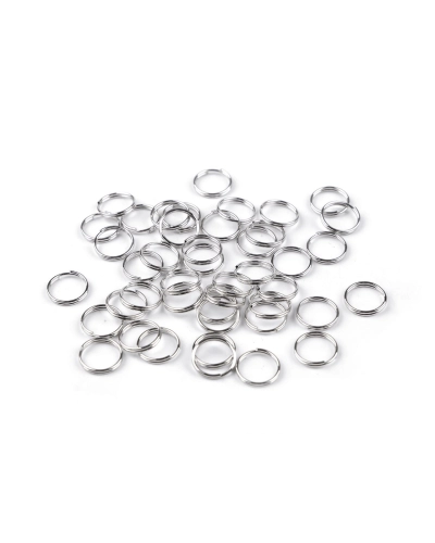 Spojovací krúžok dvojitý Ø10 mm - 20 g | Mimib