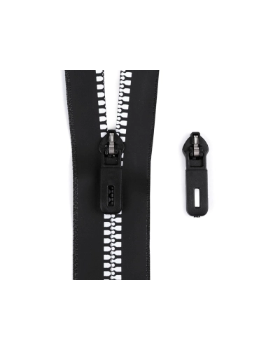 Jazdec na zips špirálový vodeodolný No 5 semi-autolock - 5 ks | Mimib