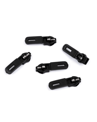 Jazdec na zips špirálový vodeodolný No 5 semi-autolock - 5 ks | Mimib