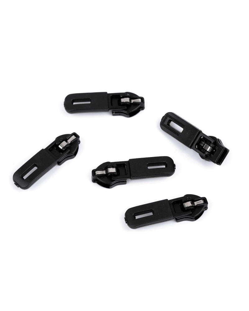 Jazdec na zips špirálový vodeodolný No 5 semi-autolock - 5 ks | Mimib