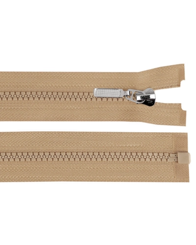 Kostený zips No 5 dĺžka 60 cm s ozdobným jazdcom - 1 ks | Mimib