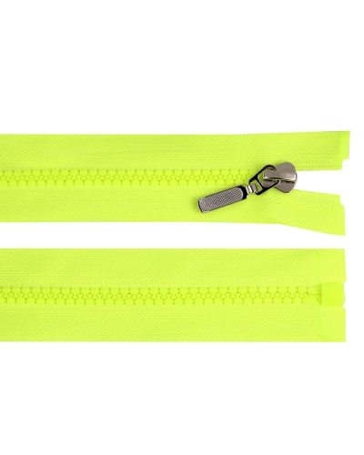Kostený zips No 5 dĺžka 90 cm s ozdobným jazdcom - 1 ks | Mimib