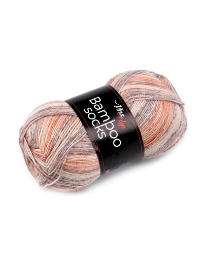 Pletacia priadza Bamboo Socks / ponožkovka 100 g - 1 ks | Mimib