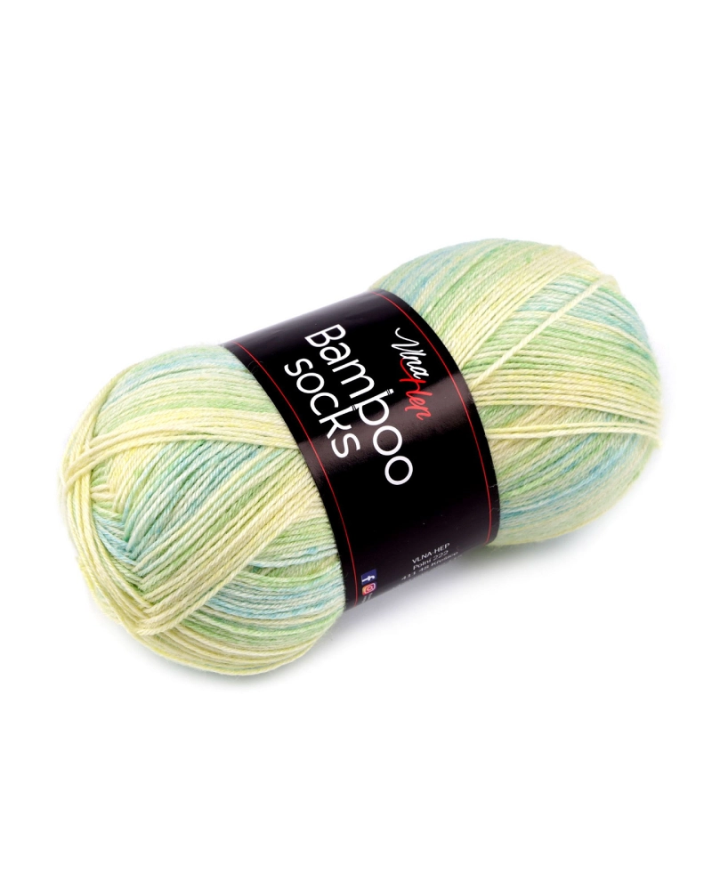 Pletacia priadza Bamboo Socks / ponožkovka 100 g - 1 ks | Mimib