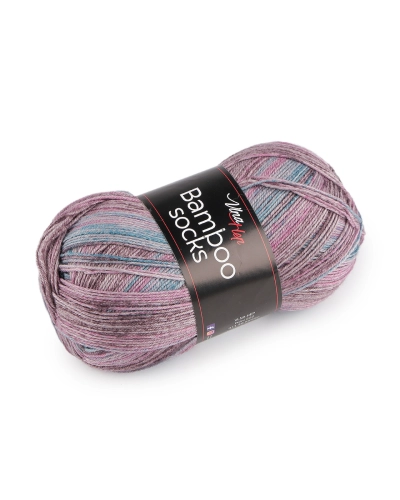 Pletacia priadza Bamboo Socks / ponožkovka 100 g - 1 ks | Mimib