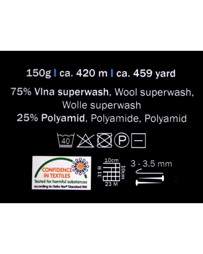 Pletacia priadza Best socks / ponožkovka 150 g - 1 ks | Mimib