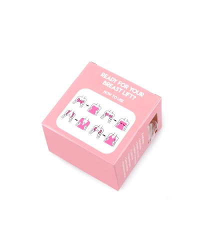 Boob tape páska na prsia samolepiaca šírka 5 cm transparent - 1 krab. | Mimib