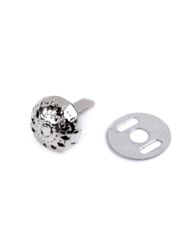 Dvojnôžkový klinec / kovové nožičky na kabelky filigrán Ø10 mm, 12 mm - 50 sada | Mimib