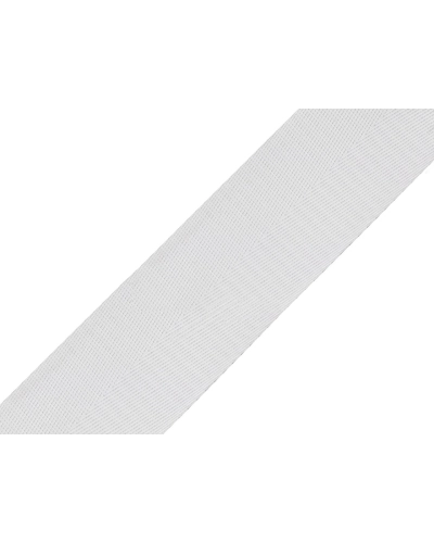 Hladký obojstranný popruh s leskom šírka 50 mm - 1 m | Mimib