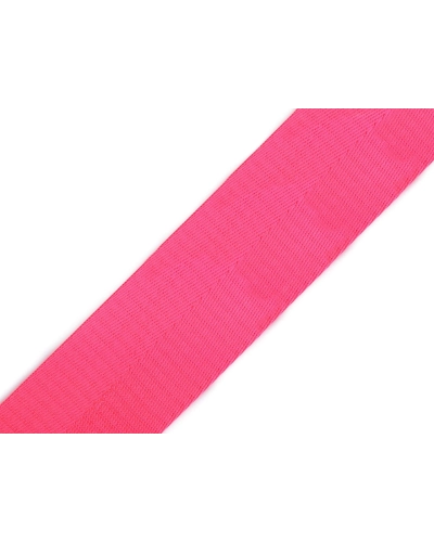 Hladký obojstranný popruh s leskom šírka 50 mm - 1 m | Mimib