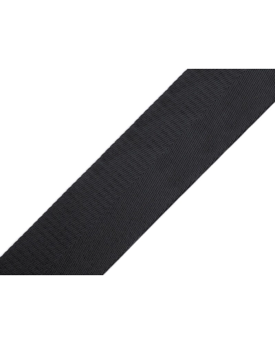Hladký obojstranný popruh s leskom šírka 50 mm - 1 m | Mimib
