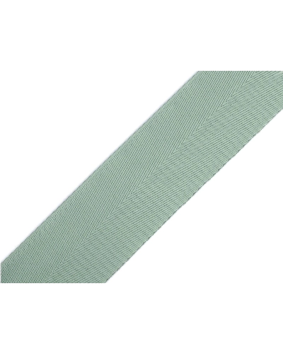 Hladký obojstranný popruh s leskom šírka 50 mm - 1 m | Mimib
