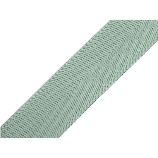 Hladký obojstranný popruh s leskom šírka 50 mm - 1 m | Mimib