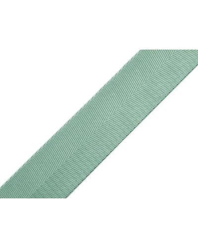 Hladký obojstranný popruh s leskom šírka 38 mm - 1 m | Mimib