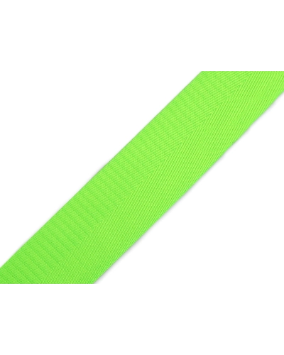Hladký obojstranný popruh s leskom šírka 38 mm - 1 m | Mimib
