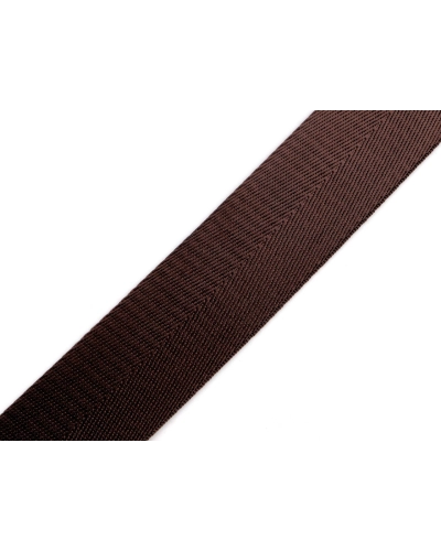 Hladký obojstranný popruh s leskom šírka 38 mm - 1 m | Mimib