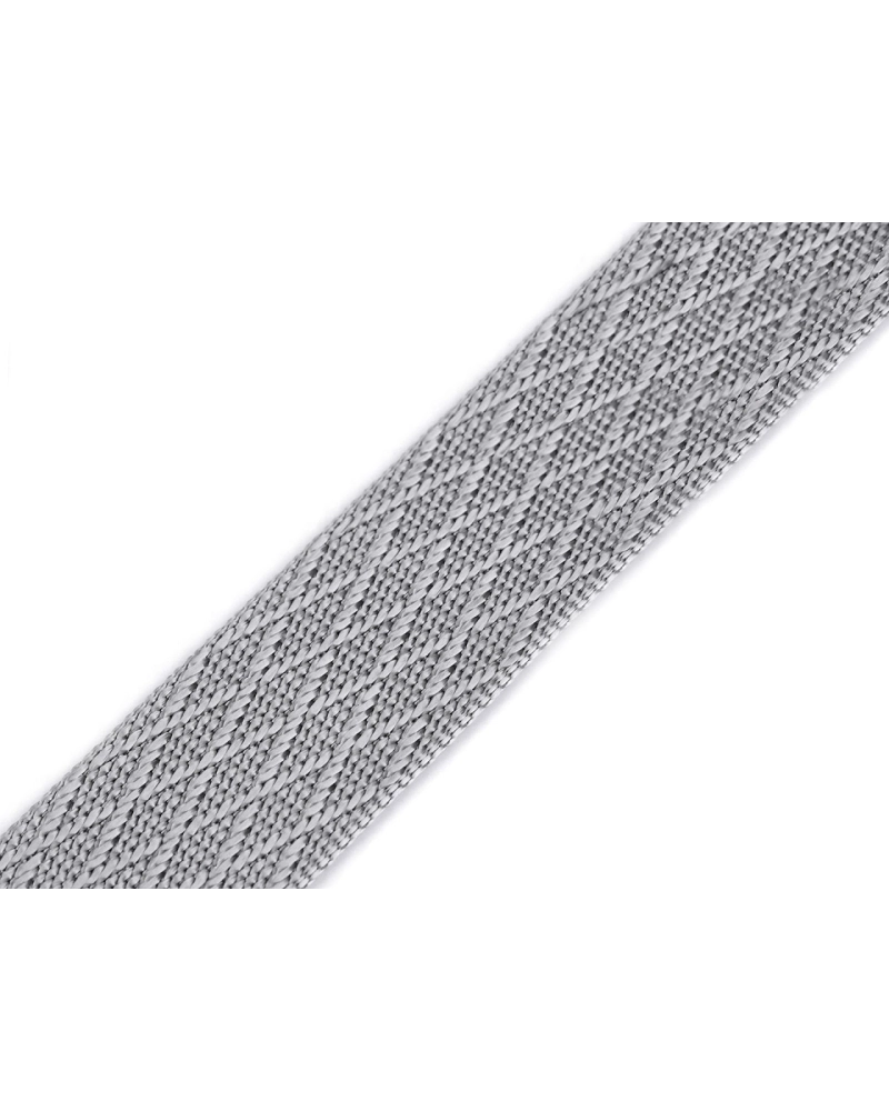 Obojstranný popruh lesklý šírka 38 mm - 1 m | Mimib