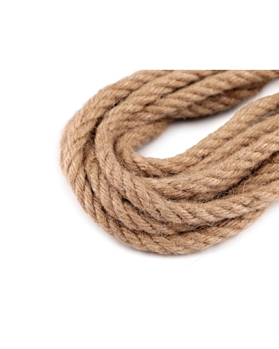Jutová šnúra krútená Ø10 mm - 5 m | Mimib