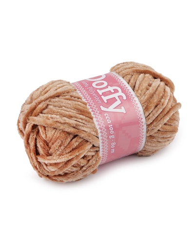 Pletacia ženilková priadza Doffy 100 g - 1 ks | Mimib