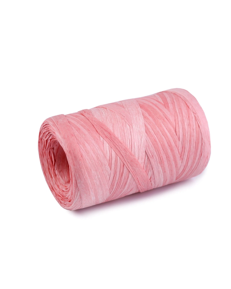 Lyko rafia prírodné multicolor, na pletenie tašiek, šírka 5-8 mm - 1 ks | Mimib