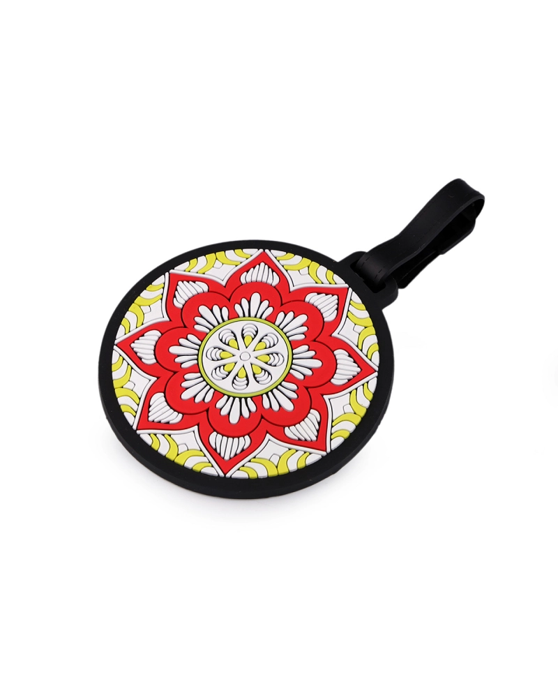 Menovka / visačka na kufor mandala - 1 ks | Mimib