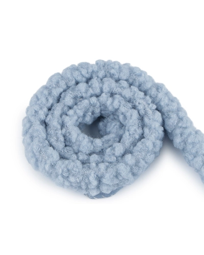Všívacia lemovka / lampas imitácia baránka okrúhla šírka 3,5 cm - 1 m | Mimib