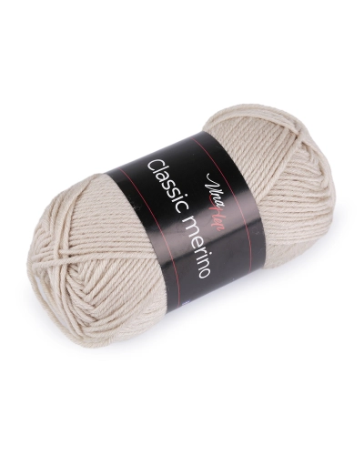 Pletacia priadza Classic Merino 50 g - 1 ks | Mimib
