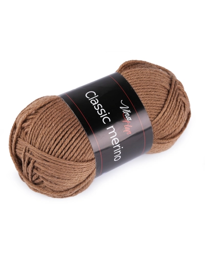Pletacia priadza Classic Merino 50 g - 1 ks | Mimib
