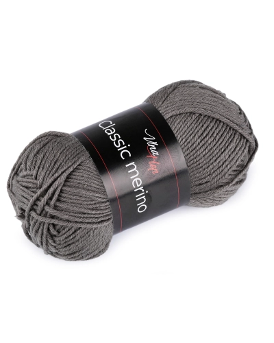 Pletacia priadza Classic Merino 50 g - 1 ks | Mimib