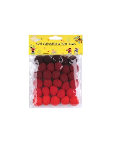 Bambuľky mix farieb Ø20 mm - 1 sáčok | Mimib