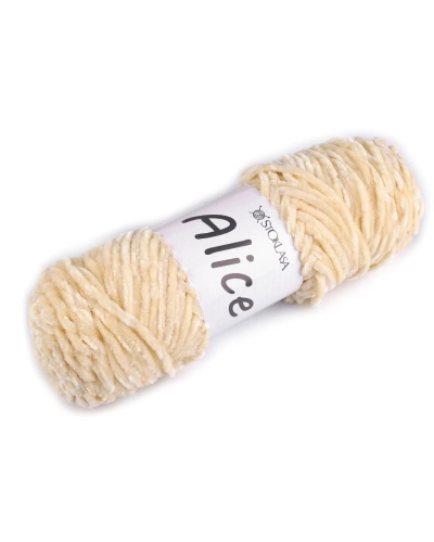 Pletacia ženilková priadza Alice 100 g - 1 ks | Mimib