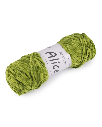 Pletacia ženilková priadza Alice 100 g - 1 ks | Mimib