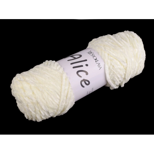 Pletacia ženilková priadza Alice 100 g - 1 ks | Mimib