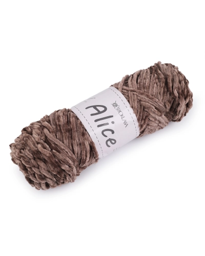 Pletacia ženilková priadza Alice 100 g - 1 ks | Mimib