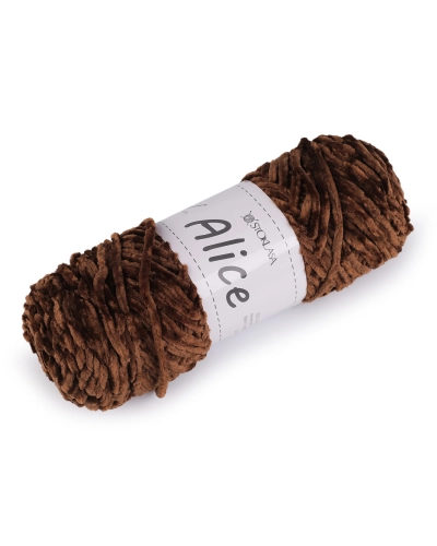 Pletacia ženilková priadza Alice 100 g - 1 ks | Mimib