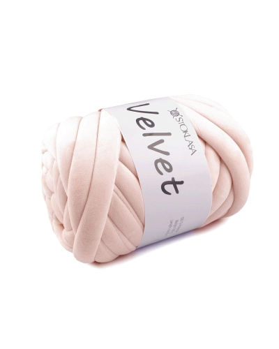 Priadza Marshmallow hrubá Velvet Ø20 mm 500 g - 1 ks | Mimib