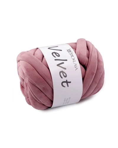 Priadza Marshmallow hrubá Velvet Ø20 mm 500 g - 1 ks | Mimib