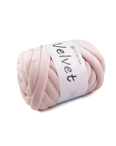 Priadza Marshmallow hrubá Velvet Ø20 mm 500 g - 1 ks | Mimib