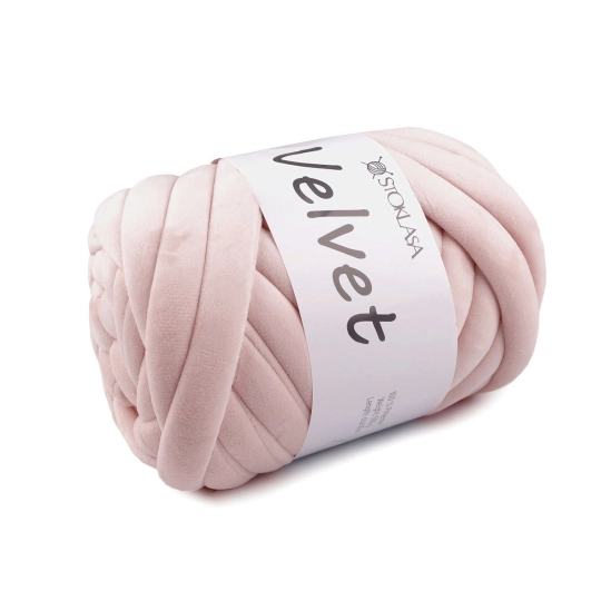 Priadza Marshmallow hrubá Velvet Ø20 mm 500 g - 1 ks | Mimib