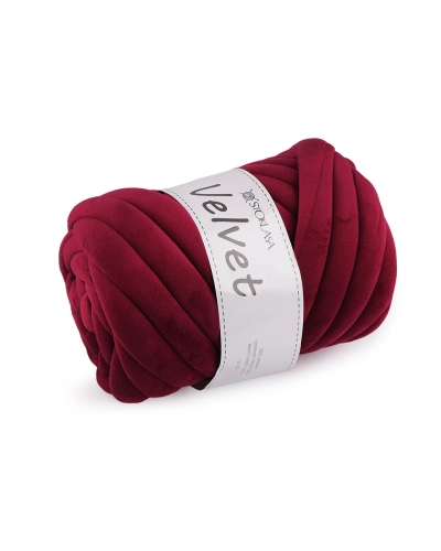 Priadza Marshmallow hrubá Velvet Ø20 mm 500 g - 1 ks | Mimib