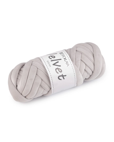 Priadza Marshmallow hrubá Velvet Ø20 mm 500 g - 1 ks | Mimib