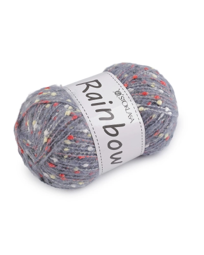 Pletacia priadza mohérová Rainbow 100 g - 1 ks | Mimib