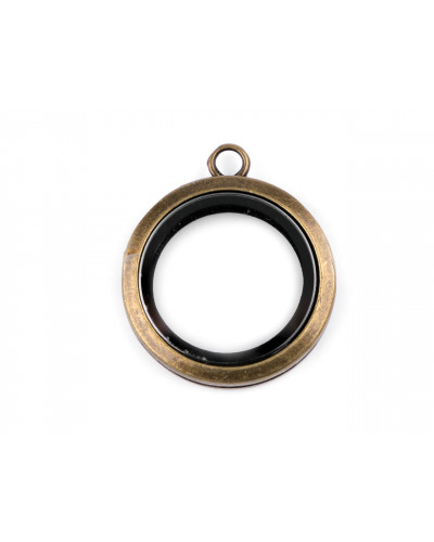 Otvárací medailón na magnet Ø30 mm | Mimib