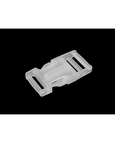 Spona trojzubec transparent šírka 25 mm, 32 mm - 5 pár | Mimib